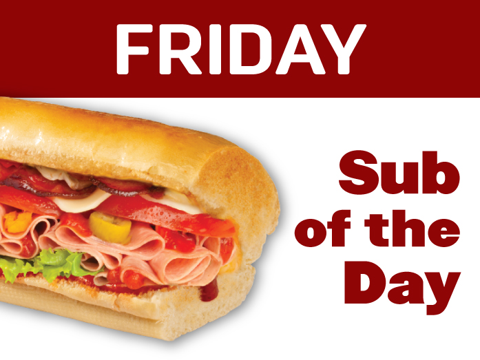 Friday - Sub of the day - Half Pizza Sub image